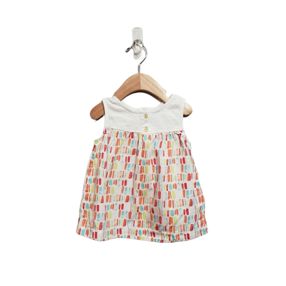 Gymboree 4T Toddler Girl Patterned Split Back Sleeveless Summer Top